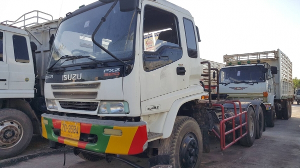 ขาย รถ 10 ล้อ หัวลาก ISUZU DECA 270 ปี 48 เครื่องเดิม เกียร์เดิม ทะเบียนครบพร้อมโอน