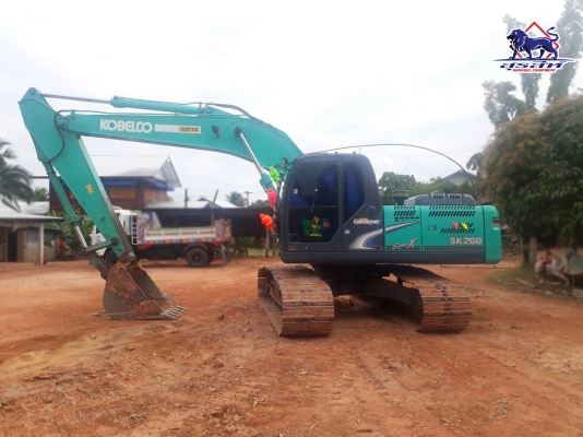 ขายรถแบ็คโฮ KOBELCO SK200-8 Yn12 SuperX 8 พันชั่วโมง รถสวย ทำงานสมบูรณ์ทุกระบบ