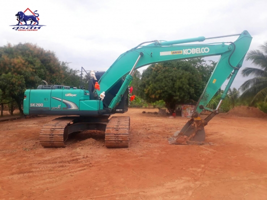 ขายรถแบ็คโฮ KOBELCO SK200-8 Yn12 SuperX 8 พันชั่วโมง รถสวย ทำงานสมบูรณ์ทุกระบบ