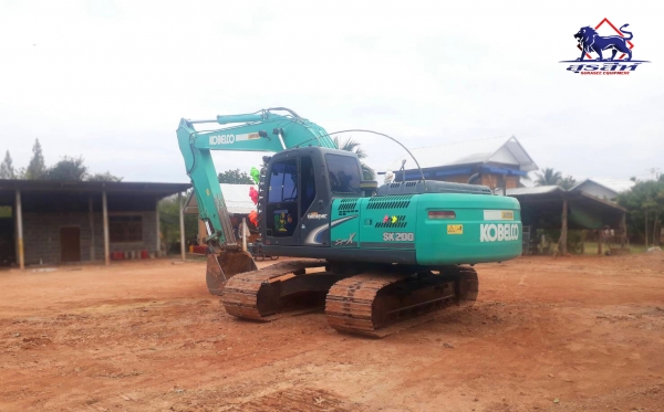 ขายรถแบ็คโฮ KOBELCO SK200-8 Yn12 SuperX 8 พันชั่วโมง รถสวย ทำงานสมบูรณ์ทุกระบบ