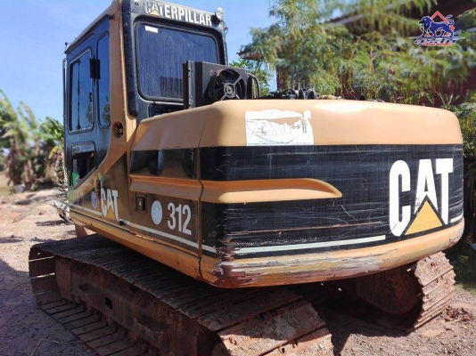 ขายรถแบ็คโฮ CAT312B เครื่องดี ปั้มแรง สภาพพร้อมใช้งาน จัดไฟแนนซ์ได้