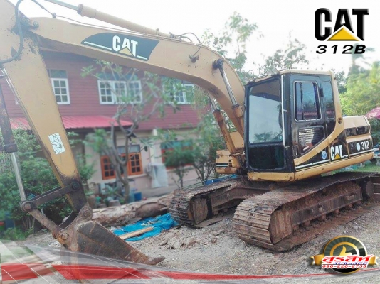 ขายรถแบ็คโฮ CAT312B เครื่องดี ปั้มแรง สภาพพร้อมใช้งาน จัดไฟแนนซ์ได้
