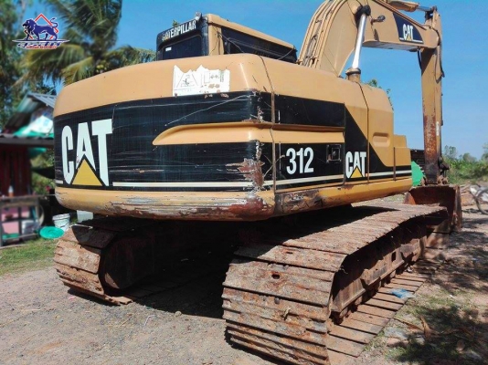 ขายรถแบ็คโฮ CAT312B เครื่องดี ปั้มแรง สภาพพร้อมใช้งาน จัดไฟแนนซ์ได้