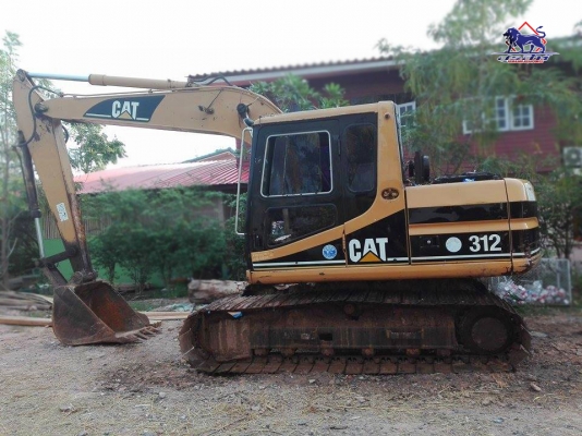 ขายรถแบ็คโฮ CAT312B เครื่องดี ปั้มแรง สภาพพร้อมใช้งาน จัดไฟแนนซ์ได้