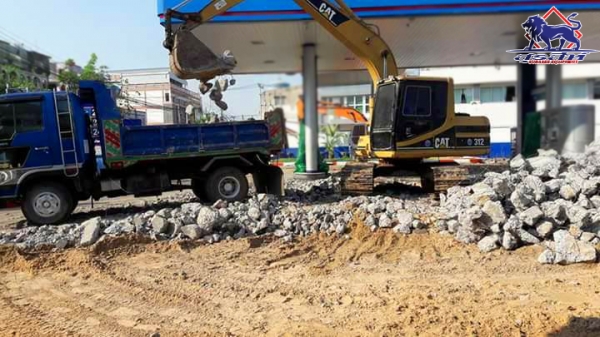 ขายรถแบ็คโฮ CAT312B เครื่องดี ปั้มแรง สภาพพร้อมใช้งาน จัดไฟแนนซ์ได้