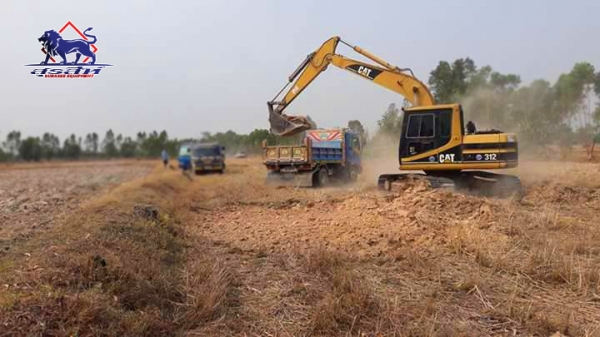 ขายรถแบ็คโฮ CAT312B เครื่องดี ปั้มแรง สภาพพร้อมใช้งาน จัดไฟแนนซ์ได้