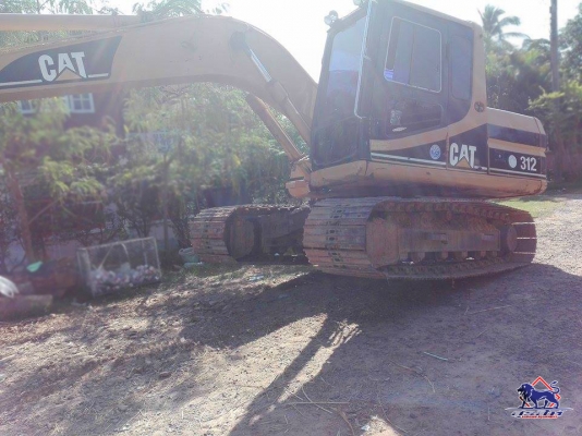ขายรถแบ็คโฮ CAT312B เครื่องดี ปั้มแรง สภาพพร้อมใช้งาน จัดไฟแนนซ์ได้