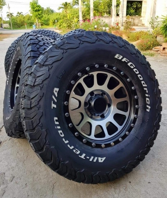 ขาย BF KO2 285/75/16(33&quot;) พร้อมล้อลาย METHOD สวยๆ
