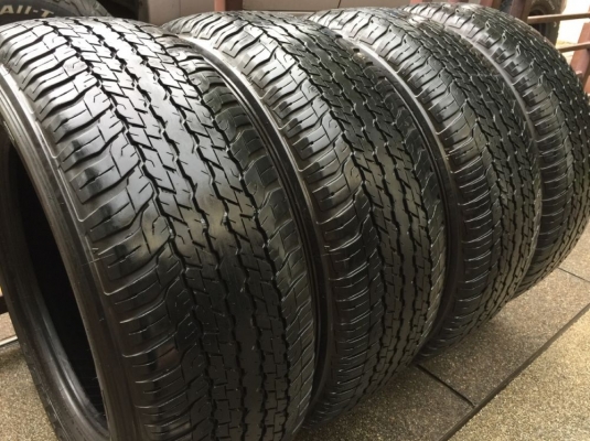 ยาง Dunlop 265 60 18 กลางปี16 ดอกเต็ม ไม่มีปะ เนื้อนิ่มๆ ใช้ยาว ราคาไม่แพง ยาง Dunlop 265 60 18 กลางปี16 ดอกเต็ม ไม่มีปะ เนื้อนิ่มๆ ใช้ยาว ราคาไม่แพง