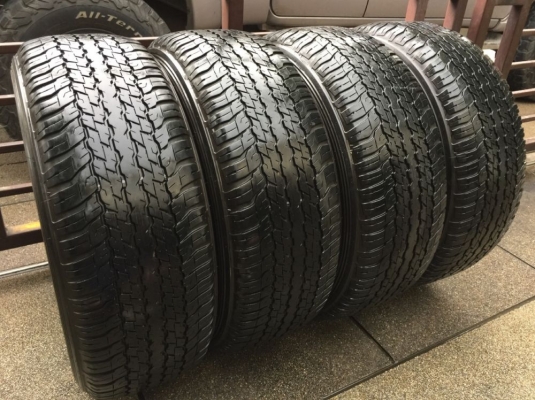 ยาง Dunlop 265 60 18 กลางปี16 ดอกเต็ม ไม่มีปะ เนื้อนิ่มๆ ใช้ยาว ราคาไม่แพง ยาง Dunlop 265 60 18 กลางปี16 ดอกเต็ม ไม่มีปะ เนื้อนิ่มๆ ใช้ยาว ราคาไม่แพง