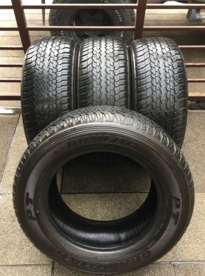 ยาง Dunlop 265 60 18 กลางปี16 ดอกเต็ม ไม่มีปะ เนื้อนิ่มๆ ใช้ยาว ราคาไม่แพง ยาง Dunlop 265 60 18 กลางปี16 ดอกเต็ม ไม่มีปะ เนื้อนิ่มๆ ใช้ยาว ราคาไม่แพง