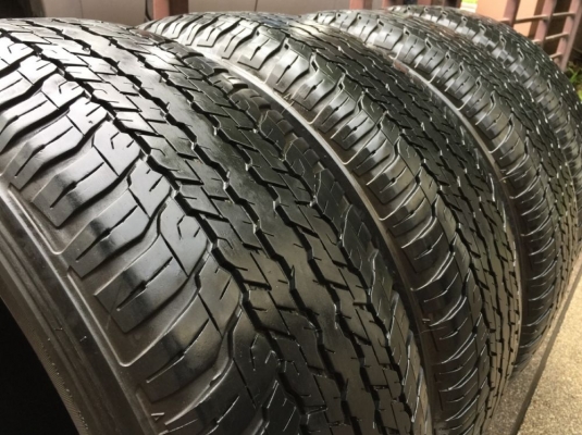 ยาง Dunlop 265 60 18 กลางปี16 ดอกเต็ม ไม่มีปะ เนื้อนิ่มๆ ใช้ยาว ราคาไม่แพง ยาง Dunlop 265 60 18 กลางปี16 ดอกเต็ม ไม่มีปะ เนื้อนิ่มๆ ใช้ยาว ราคาไม่แพง