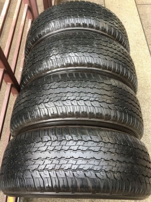 ยาง Dunlop 265 60 18 กลางปี16 ดอกเต็ม ไม่มีปะ เนื้อนิ่มๆ ใช้ยาว ราคาไม่แพง ยาง Dunlop 265 60 18 กลางปี16 ดอกเต็ม ไม่มีปะ เนื้อนิ่มๆ ใช้ยาว ราคาไม่แพง