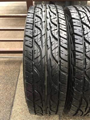 ยาง All Dunlop 225 75 16 ยางลบปี สภาพน้องๆป้ายแดง ดอกเต็ม ไม่มีปะ เนื้อนิ่มๆ ใช้ยาว ราคาไม่แพง