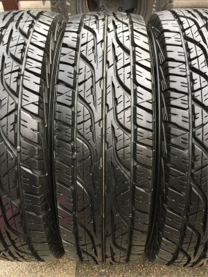 ยาง All Dunlop 225 75 16 ยางลบปี สภาพน้องๆป้ายแดง ดอกเต็ม ไม่มีปะ เนื้อนิ่มๆ ใช้ยาว ราคาไม่แพง