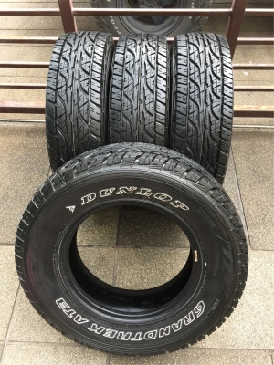 ยาง All Dunlop 225 75 16 ยางลบปี สภาพน้องๆป้ายแดง ดอกเต็ม ไม่มีปะ เนื้อนิ่มๆ ใช้ยาว ราคาไม่แพง