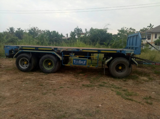 ขายลูกพ่วงพื้นเรียบ สามเพลาปี 54 อู่พิรุณ ยาว 7 เมตร สภาพสวย พร้อมใช้งาน เอกสารพร้อมโอน สนใจสอบถามได้ค่ะ ชาตรีสุโขทัย  083-9628875,089-7020483