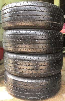 ล้อแม็ก Toyota Vios TRD ขอบ 15 พร้อมยาง 185-60-15 ปลายปี 12