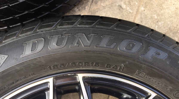 ล้อแม็ก Toyota Vios TRD ขอบ 15 พร้อมยาง 185-60-15 ปลายปี 12