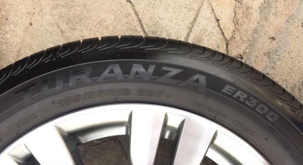 ล้อแม็ก Honda City MC ขอบ 16 พร้อมยาง 185-55-16 ปี 13