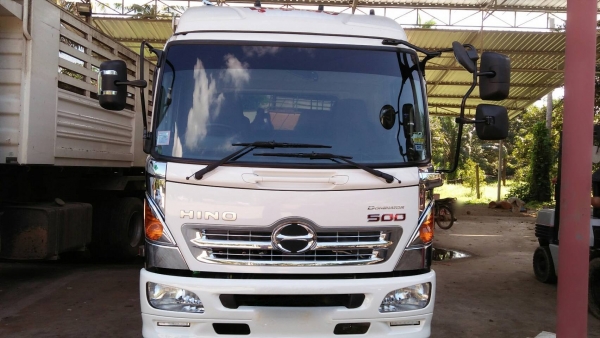 รถฮีโน่ 6 ล้อดั้ม FC9J 175 แรงม้า. ปี 59. , ( รถวิ่ง 17x,xxx กม. ) สนใจติดต่อ 081 - 6079515