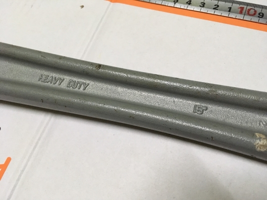 ประแจจับแป๊ปปากเฉียงด้ามอลูมิเนียม 18" RIDGID