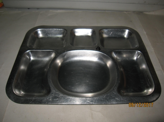 ถาดหลุม STAINLESS ตราหัวม้าลายแท้