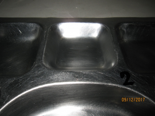 ถาดหลุม STAINLESS ตราหัวม้าลายแท้
