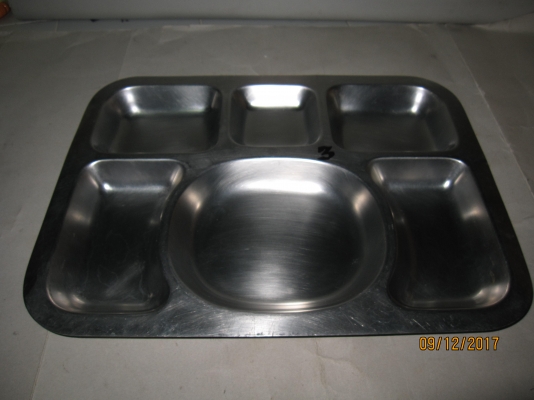 ถาดหลุม STAINLESS ตราหัวม้าลายแท้