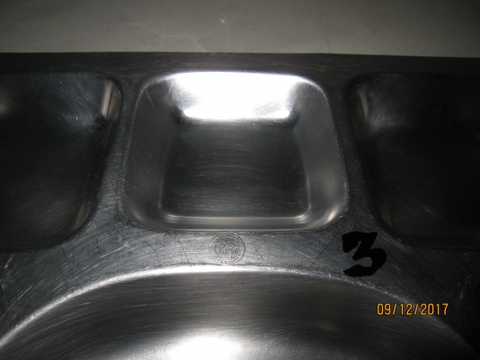 ถาดหลุม STAINLESS ตราหัวม้าลายแท้