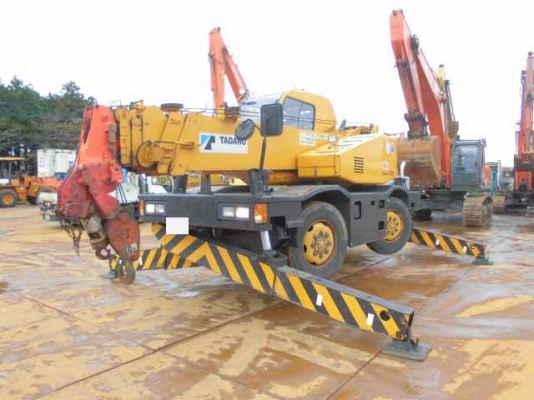 ขายรถเครน TADANO TR100M-1 (ขนาด 10 ตัน) รถนอกนำเข้าจากญี่ปุ่น สภาพสวยพร้อมใช้ ถึงเร็วๆนี้ครับ