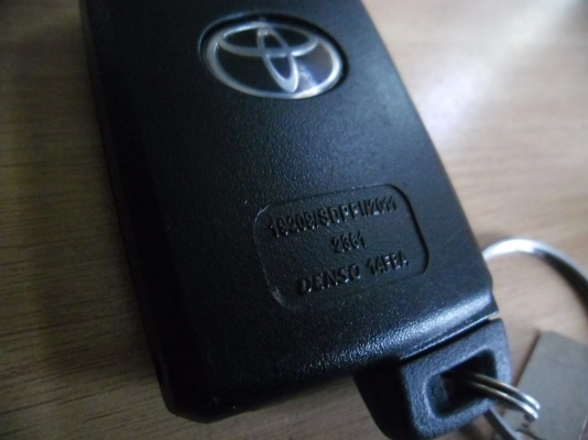 กุญแจรีโมท Toyota Altis ปี 2017 แท้