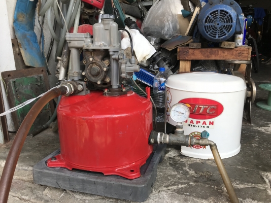 ขายปั้มน้ำอัตโนมัติ ITC(Hitachi) 100W สภาพสวยเดิมๆ วิ่งนิ่ม ตรวจเช็คแรงดันเรียบร้อย ไม่มีรั่วซึม พร้อมใช้งาน