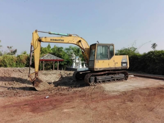 ขาย 495,000 บาท KOMATSU PC120-5 คอนโทรลยาว เครื่องดี ปั้มแรง โช่หนา เอวแน่น เอกสารชื้อขาย  รถอยู่ จ.นครปฐม โทร&amp;ไอดีไลน์ 0610710295
