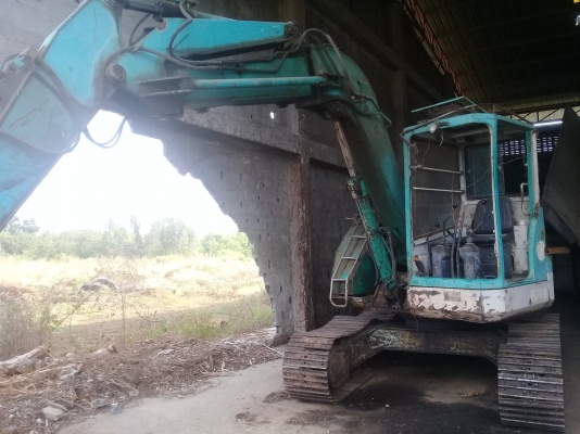 ขายรถแบคโฮ KOMATSU PC75U ติดหัวคีบ