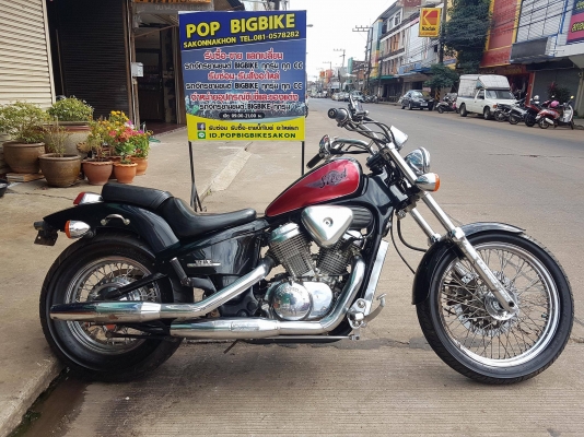 ขายแลกเทิร์นคับ HONDA STEED400 เดิมๆ เครื่องแน่น ยางหน้าหลังเต็ม อินวอยส์ สรรพสามิตร ราคา 57500 บาท 