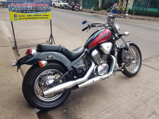 ขายแลกเทิร์นคับ HONDA STEED400 เดิมๆ เครื่องแน่น ยางหน้าหลังเต็ม อินวอยส์ สรรพสามิตร ราคา 57500 บาท 