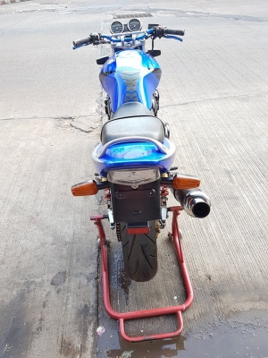ขายแลกเทรินร์คับ HONDA CB400 TECH2 ปี2003 แฮนด์แต่ง ท่อแต่ง ยางหน้าหลังเต็ม อินวอยส์ สรรพสามิตร ราคา