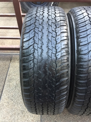 ยาง Dunlop 265 65 17 ปลายปี16 ดอกเต็ม ไม่มีปะ เนื้อนิ่มๆ ราคาไม่แพง