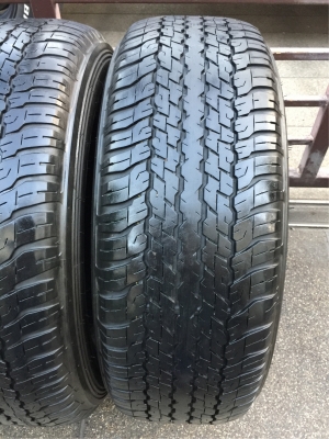 ยาง Dunlop 265 65 17 ปลายปี16 ดอกเต็ม ไม่มีปะ เนื้อนิ่มๆ ราคาไม่แพง
