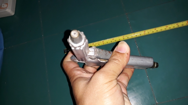 ขายปืนลมงานเก่าอลูมิเนียมหนาหนัก มาจากยุโรปงานสวย