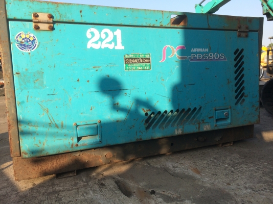 ขายปั๊มลม AIRMAN PDS90S เก่าญี่ปุ่นแท้ ยังไม่เคยใช้งานในไทย ขายปั๊มลม AIRMAN PDS90S เก่าญี่ปุ่นแท้ ยังไม่เคยใช้งานในไทย