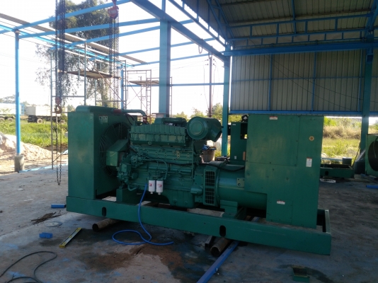 ขายเครื่องปั่นไฟCummins Bigcam387.5kva(2เครื่อง)