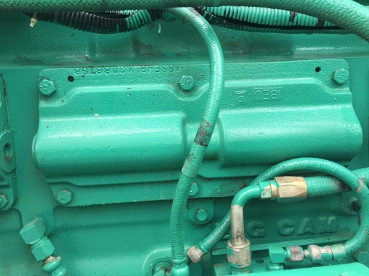 ขายเครื่องปั่นไฟCummins Bigcam387.5kva(2เครื่อง)