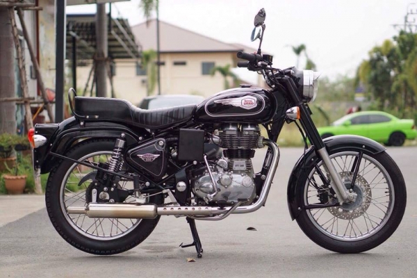 ร้าน  วุฒิ นนบุรี     ขาย  ROYAL ENFIELD500cc. BULLET ปี 2017