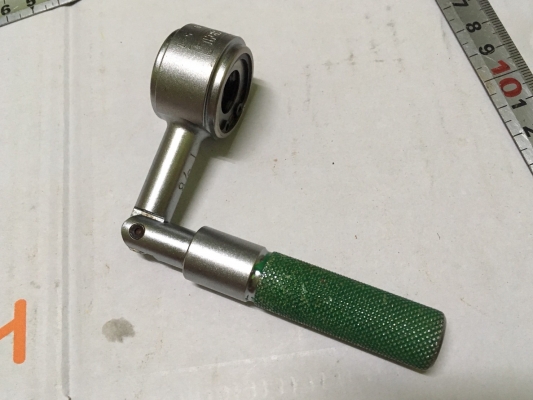 ประแจถอดสตั๊ดพร้อมด้าม VESSEL ZW3 (Made in Japan) THREAD THRU WRENCH ขนาด 3/8&quot;