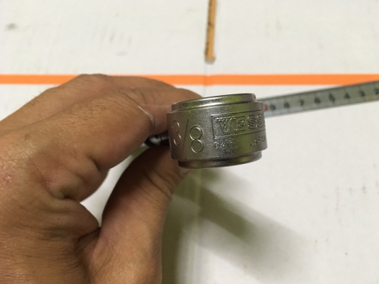 ประแจถอดสตั๊ดพร้อมด้าม VESSEL ZW3 (Made in Japan) THREAD THRU WRENCH ขนาด 3/8" ประแจถอดสตั๊ดพร้อมด้าม VESSEL ZW3 (Made in Japan) THREAD THRU WRENCH ขนาด 3/8"