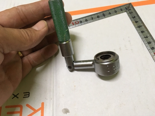 ประแจถอดสตั๊ดพร้อมด้าม VESSEL ZW3 (Made in Japan) THREAD THRU WRENCH ขนาด 3/8&quot;