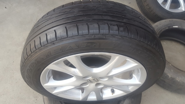 ขายล้อMazda2 ยาง185/55/16 ปี 13  4 ล้อ