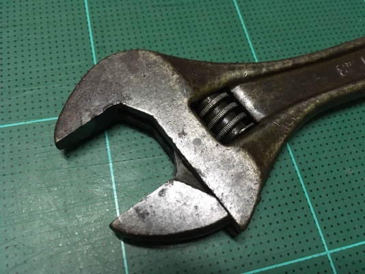 ประแจเลื่อน BAHCO 971 (Made in Sweden) ขนาด 8&quot;